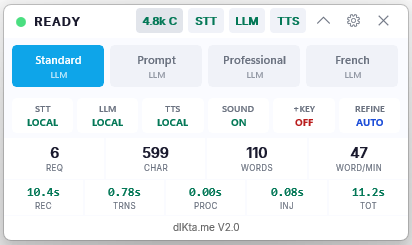 Comparación del Panel de Control: Midnight vs Frost — Frost